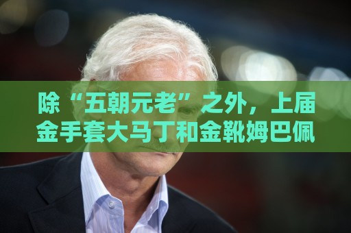 除“五朝元老”之外,上届金手套大马丁和金靴姆巴佩也有定制臂章 除“五朝元老”之外,上届金手套大马丁和金靴姆巴佩也有定制臂章