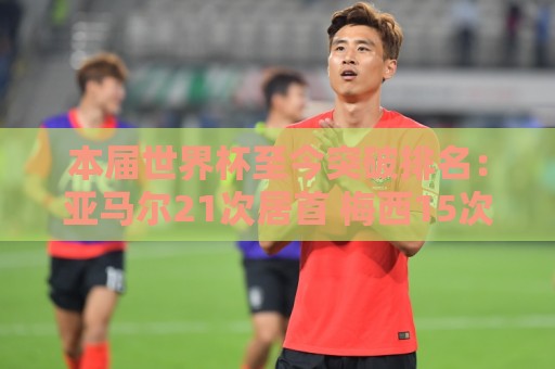 本届世界杯至今突破排名：亚马尔21次居首 梅西15次并列第三