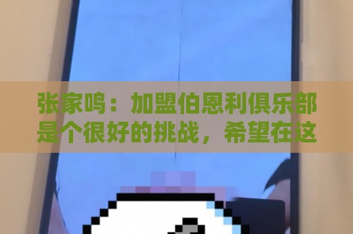 张家鸣:加盟伯恩利俱乐部是个很好的挑战,希望在这里进很多球 张家鸣:加盟伯恩利俱乐部是个很好的挑战,希望在这里进很多球