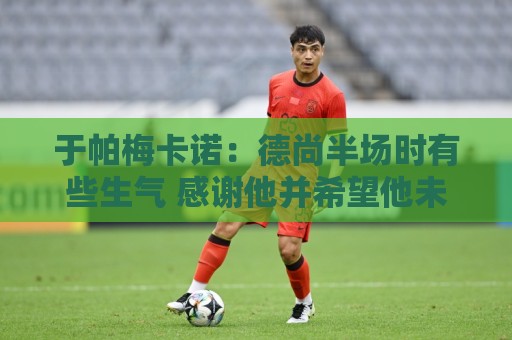 于帕梅卡诺:德尚半场时有些生气 感谢他并希望他未来一切顺利 于帕梅卡诺:德尚半场时有些生气 感谢他并希望他未来一切顺利