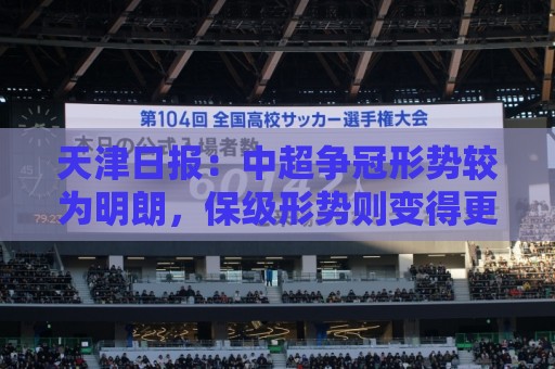 天津日报:中超争冠形势较为明朗,保级形势则变得更加错综复杂 天津日报:中超争冠形势较为明朗,保级形势则变得更加错综复杂
