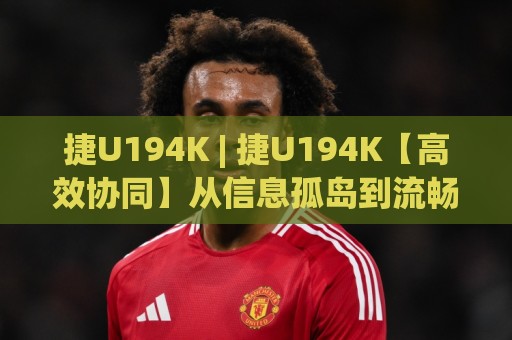 捷U194K | 捷U194K【高效协同】从信息孤岛到流畅运转的底层逻辑 (捷U194K)🍢今晚靠谱最火买球网中文解说直播指南蓝光低水无需注册