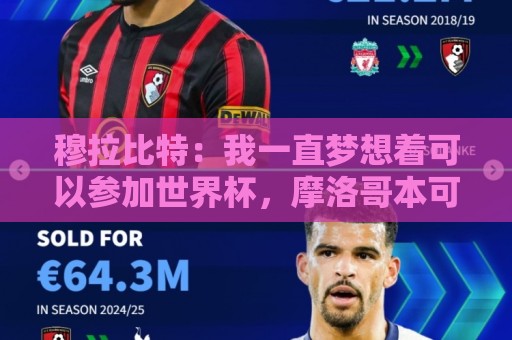 穆拉比特：我一直梦想着可以参加世界杯，摩洛哥本可以打进更多球