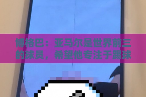 博格巴:亚马尔是世界前三的球员,希望他专注于踢球 博格巴:亚马尔是世界前三的球员,希望他专注于踢球